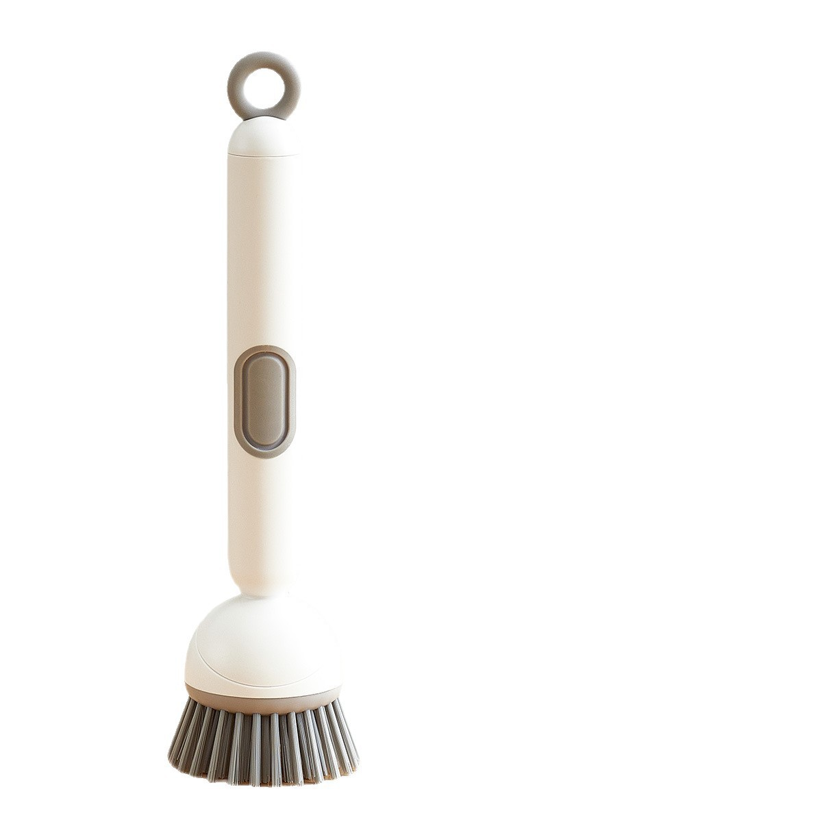 Long-handled rotating pot brush