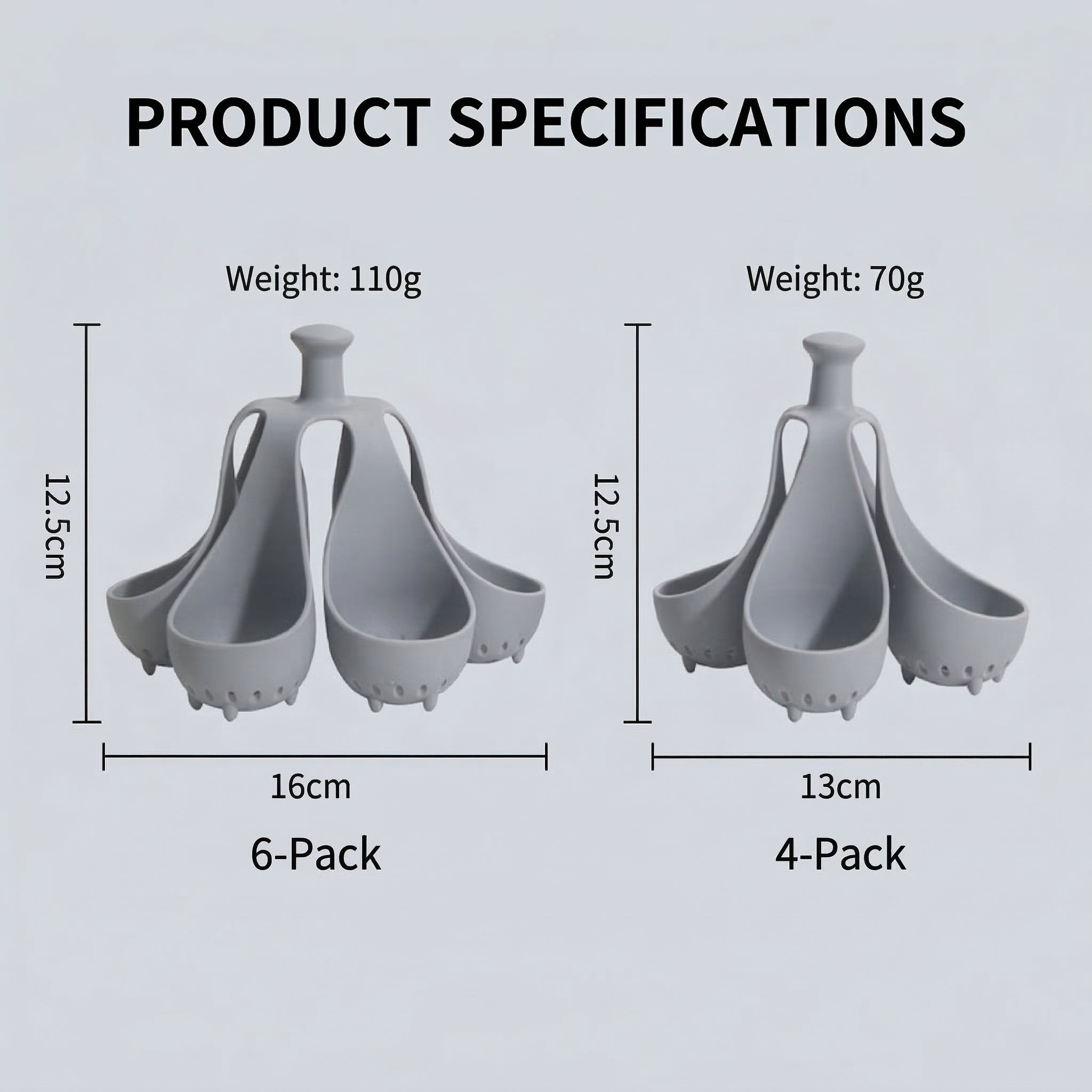 High-temperature-resistant silicone egg cooker